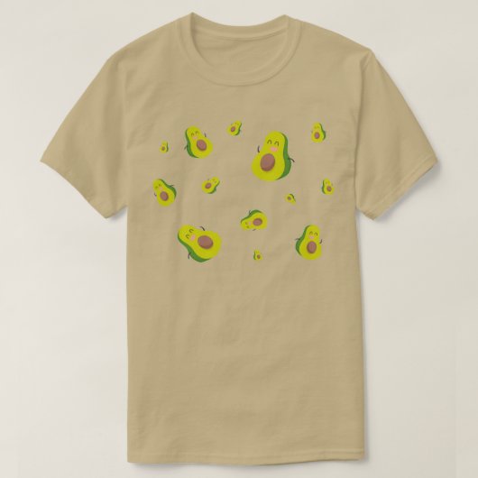 Avocado Funny T-shirt (Design voorkant)