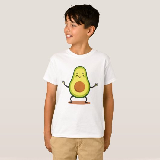 Avocado funny tshirt (Voorkant volledig)