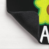 Avocado Geest Halloween Grappige Avocado Muismat (Hoek)