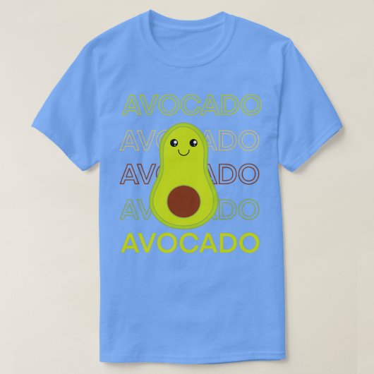 Avocado geweldige t-shirt (Design voorkant)