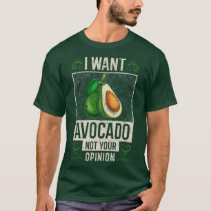 Avocado Gezegde Funny T-shirt
