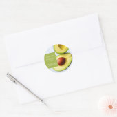 Avocado Gezichts Masker Label (Envelop)