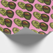 Avocado Gift Wrapping Paper Cadeaupapier (Hoek)