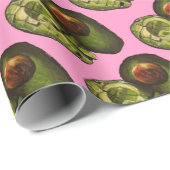 Avocado Gift Wrapping Paper Cadeaupapier (Rol Hoek)