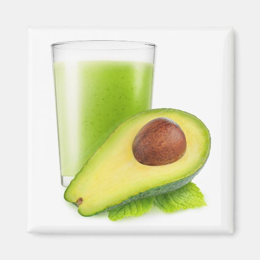 Avocado gladthie magneet (Voorkant)