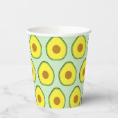 Avocado glas papieren bekers (Links)