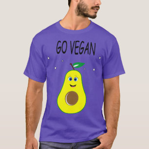 Avocado Go Vegan T-shirt