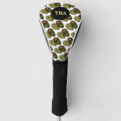 Avocado Golf Head Hoesje Golfheadcover (Voorkant)