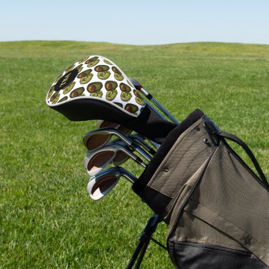 Avocado Golf Head Hoesje Golfheadcover (Insitu)