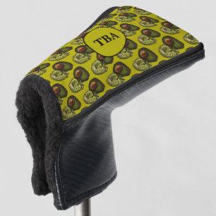 Avocado Golf Putter Hoesje Golfheadcover
