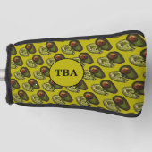 Avocado Golf Putter Hoesje Golfheadcover (Voorkant)