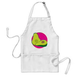 Avocado Graphic Standaard Schort