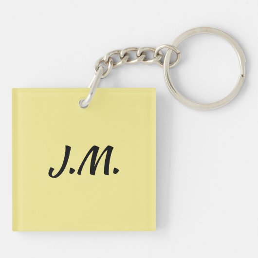 Avocado grappig gekerende handlanger sleutelhanger (Achterkant)