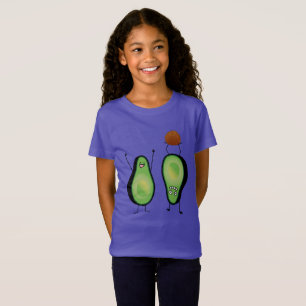 Avocado grappige handlangslang, groene put t-shirt