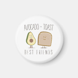 Avocado + Grappige Magneet van de Vrienden van de