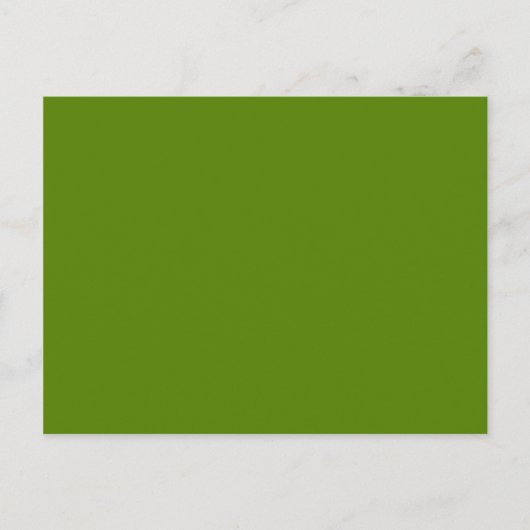 Avocado Green Background Briefkaart (Voorkant)