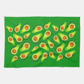 Avocado green health fruit foom theedoek (Horizontaal)