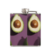 Avocado Green Paars Heupfles (Achterkant)