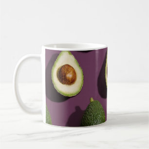 Avocado Green Paars Koffiemok