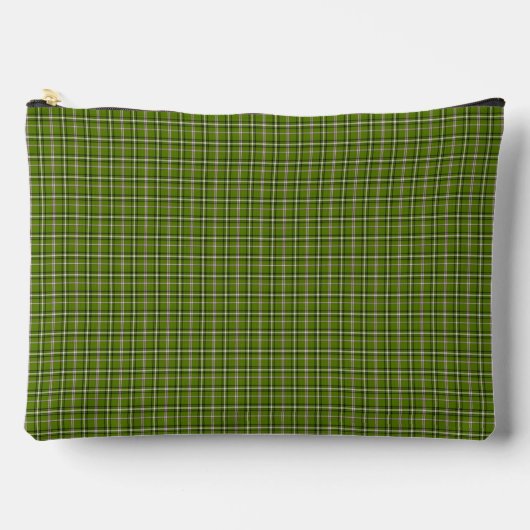 Avocado Green Plaid Windowpane Pattern Retro Etui (Voorkant)
