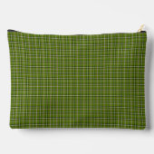 Avocado Green Plaid Windowpane Pattern Retro Etui (Achterkant)