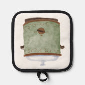 Avocado Green Pot Holder Pannenlap (Voorkant)