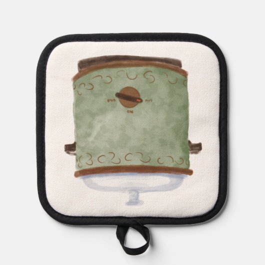 Avocado Green Pot Holder Pannenlap (Voorkant)