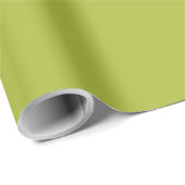 Avocado Green Wrapping Paper Cadeaupapier (Rol Hoek)
