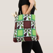 avocado grid delight tote bag (Dichtbij)