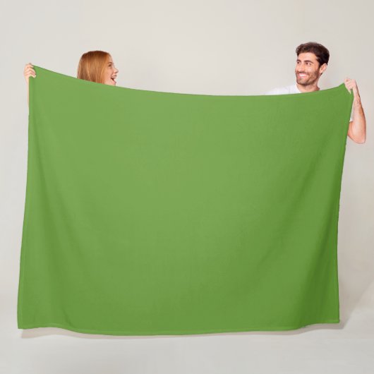 Avocado Groen Fleece Deken (In situ)
