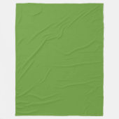 Avocado Groen Fleece Deken (Voorkant)