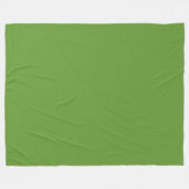 Avocado Groen Fleece Deken (Voorkant (Horizontaal))