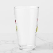 Avocado Groen Roze Franciscaan Starburst Midcentur Glas (Rechts)