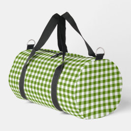 Avocado Groene Geruite Gingham Retro Kleur Plunjezak
