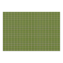 Avocado groene geruite vensterpaneelpatroon retro