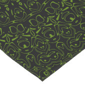 Avocado groene mandala met geometrische symmetrie lange tafelloper (Hoek)