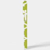 Avocado Groene Marokkaanse Tegel Gepersonaliseerde Case-Mate iPhone Case (Achterkant / Links)