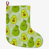 Avocado Grote Kerstsok (Voorkant)