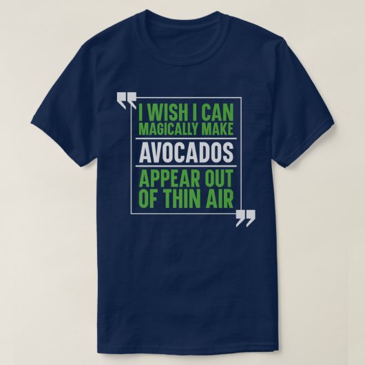 Avocado Guacamole Costume Magical Avocado Lover T-shirt (Design voorkant)