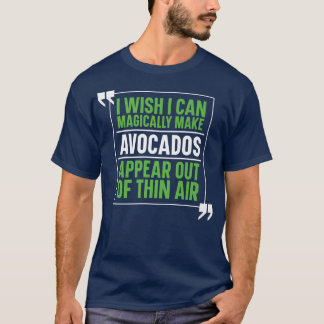 Avocado Guacamole Costume Magical Avocado Lover T-shirt
