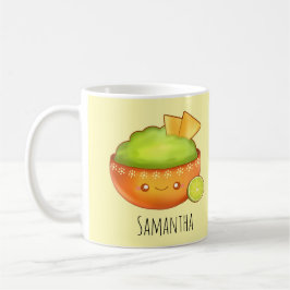 avocado guacamole en tortilla chips koffiemok