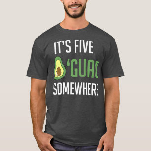 Avocado Guacamole is vijf guac, ergens anders Funn T-shirt