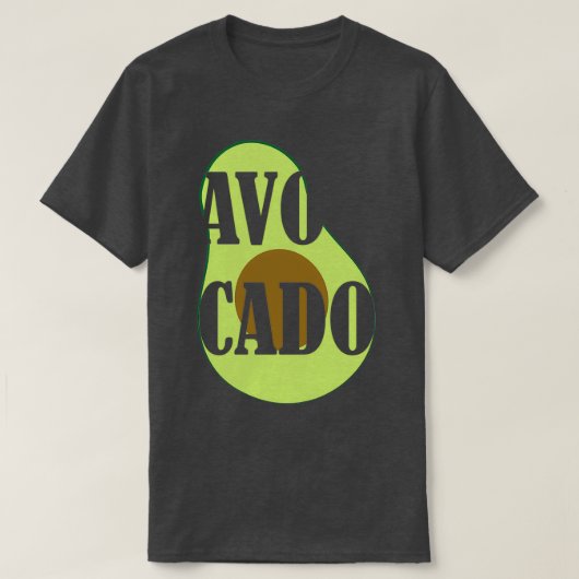 Avocado Guacamole T 3 T-shirt (Design voorkant)