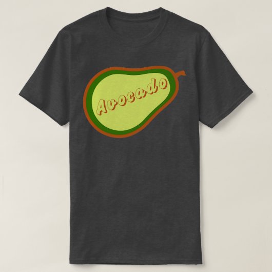 Avocado Guacamole T 4 T-shirt (Design voorkant)