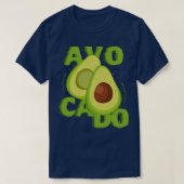 Avocado Guacamole T shirt (Design voorkant)