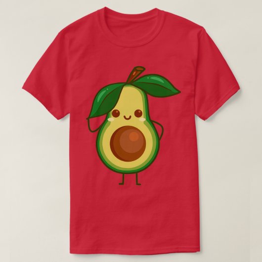 Avocado Guacamole T T-shirt (Design voorkant)