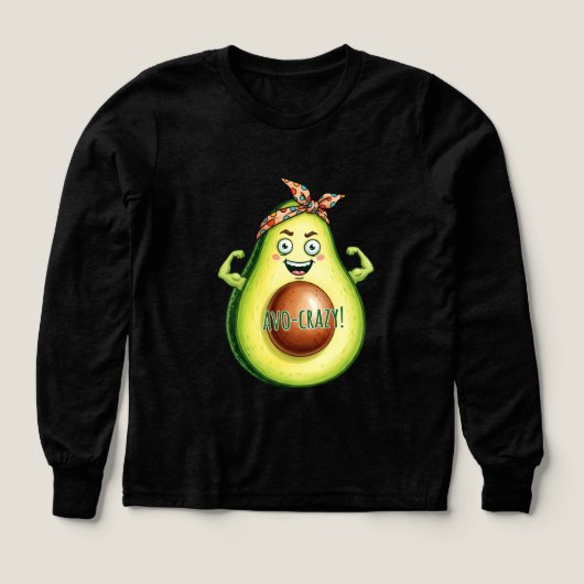 Avocado Gym Buff beroemd gemaakt door Natasha Us (Voorkant)