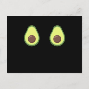 Avocado Halloween Costume Funny Avocados Briefkaart