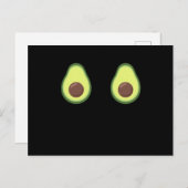 Avocado Halloween Costume Funny Avocados Briefkaart (Voorkant / Achterkant)