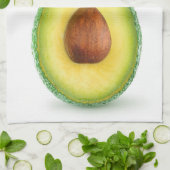 Avocado halve theedoek (Gevouwen)